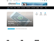 Tablet Screenshot of menosfios.com